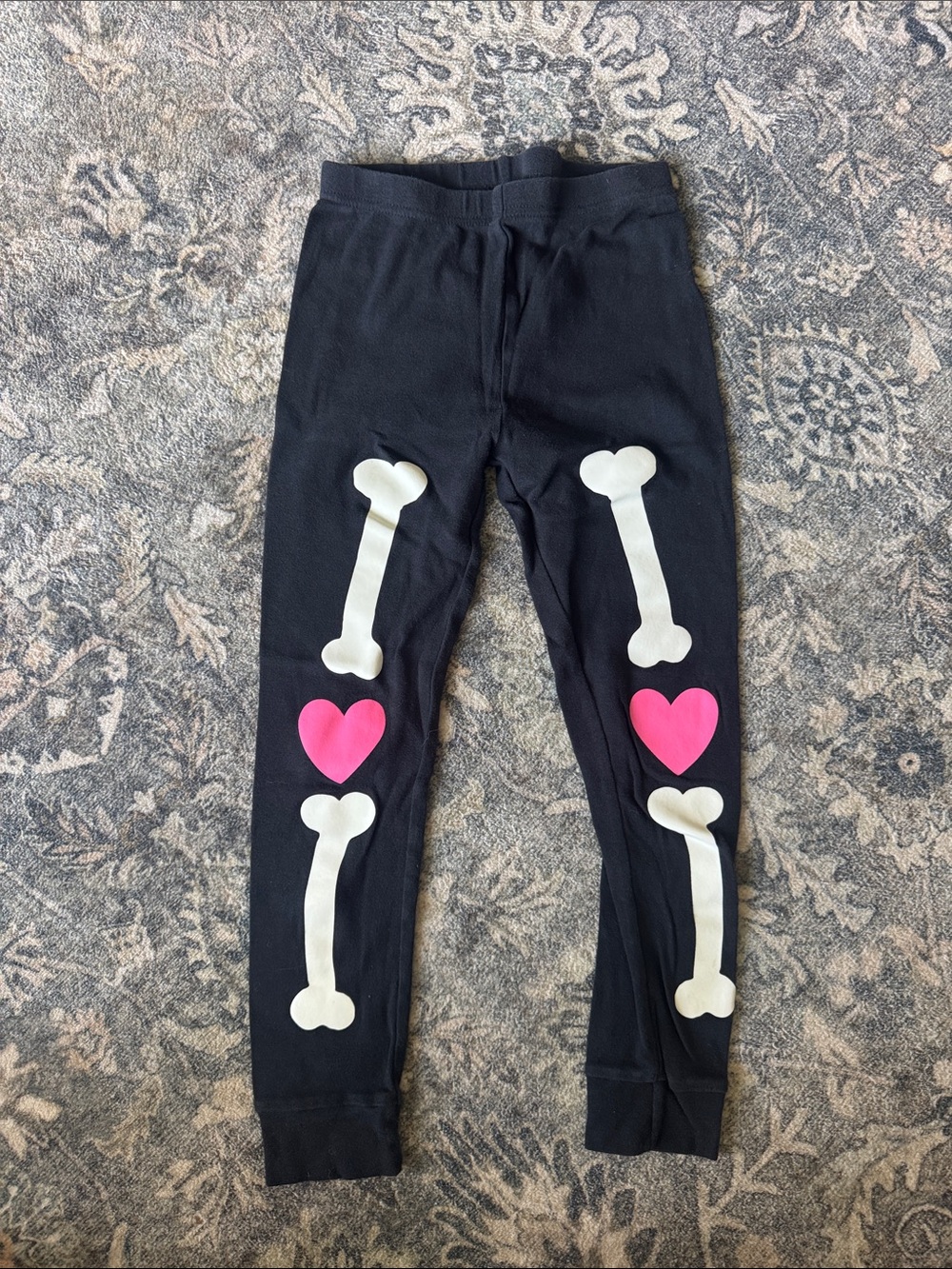 Carters Skeleton PJs - Picture 5 of 6